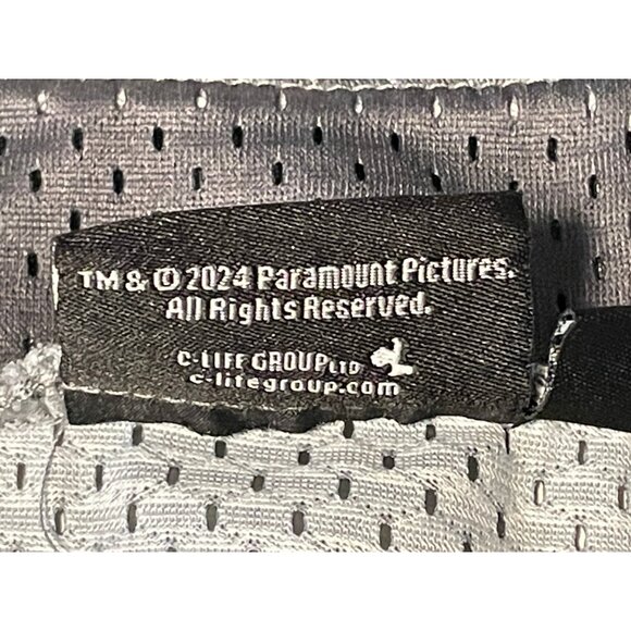 The Godfather baseball jersey shirt mens XL The Don button mesh gray - Picture 12 of 14